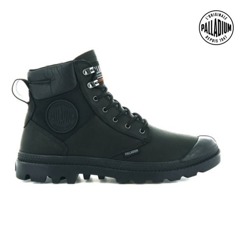 Palladium Pampa Shield WP+ LTH Laarzen Dames Zwart | NL 70DNHBL